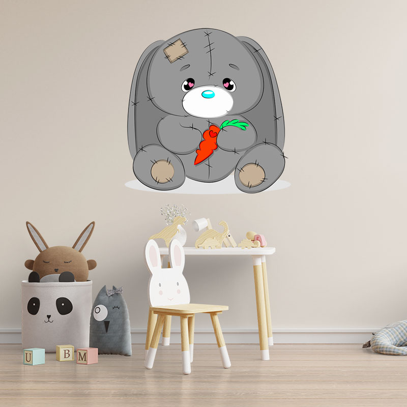 Αυτοκόλλητο τοίχου Cute Bunny
